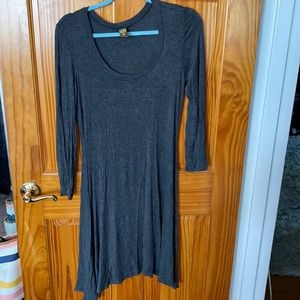 Soft long sleeve dress